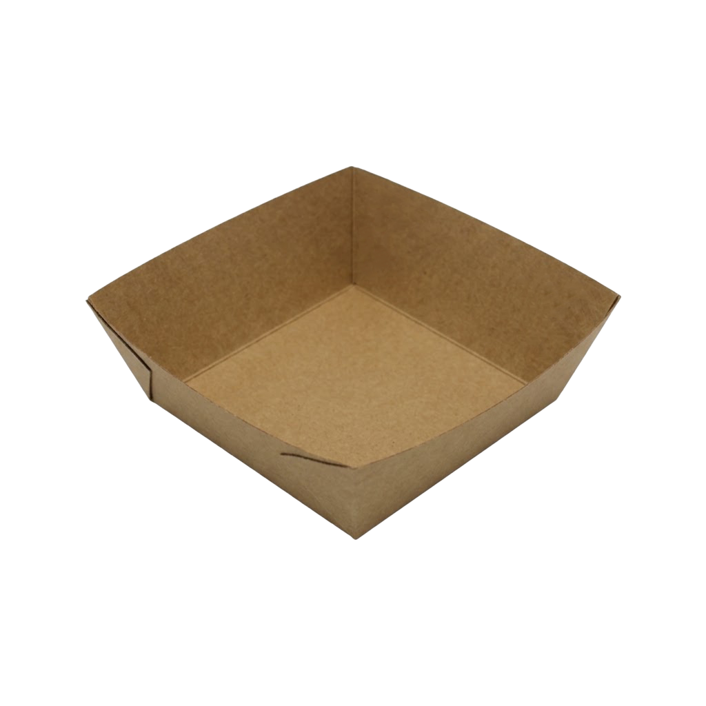 Vaschette Di Carta Kraft 8.3×8.3cm